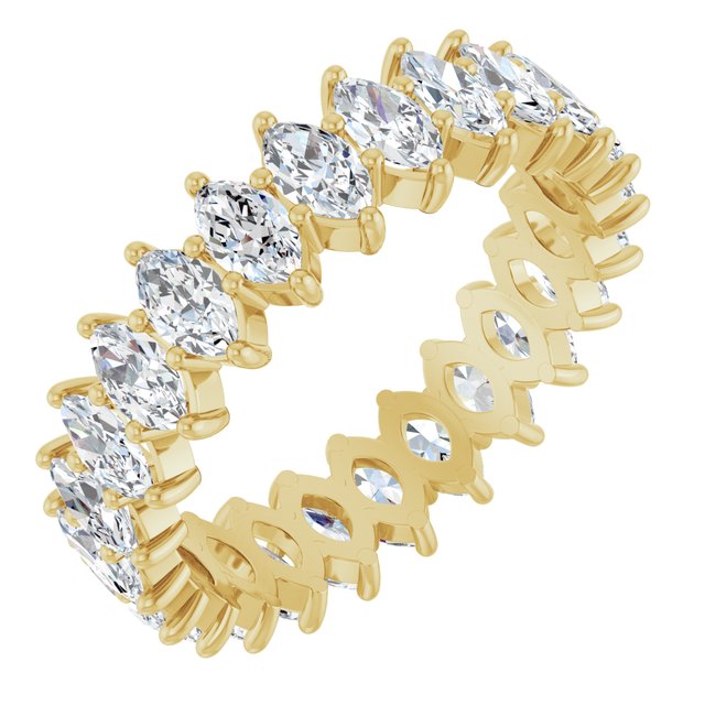 3 1/8 CTW Lab-Grown Diamond Eternity Band, 5.5 mm