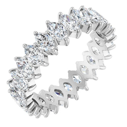 3 1/8 CTW Natural Diamond Eternity Band, 5.5 mm