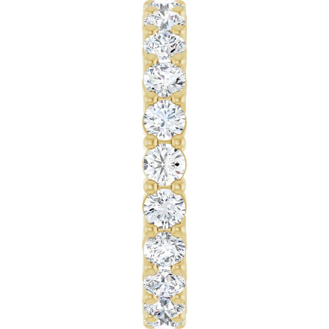 1 1/2 CTW Lab-Grown Diamond Eternity Band, Shared-Prong