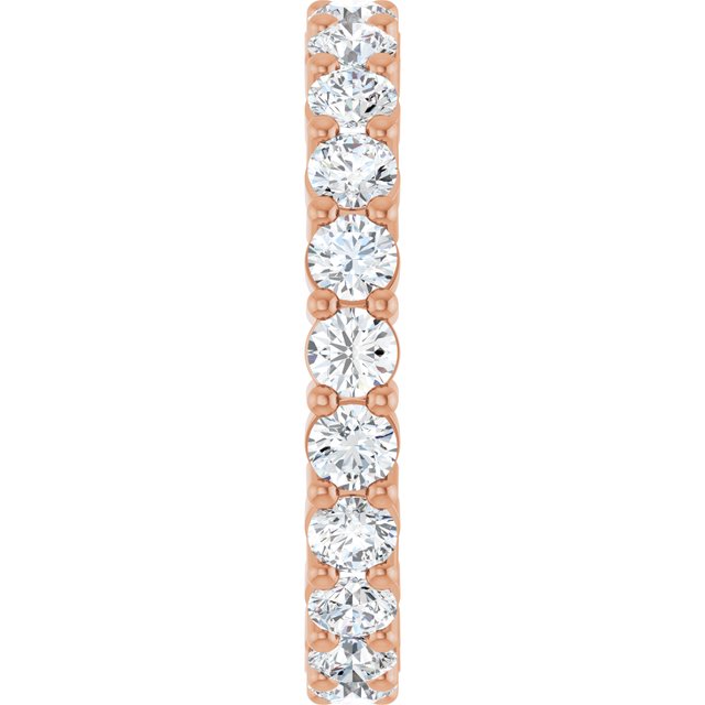 1 1/2 CTW Lab-Grown Diamond Eternity Band, Shared-Prong