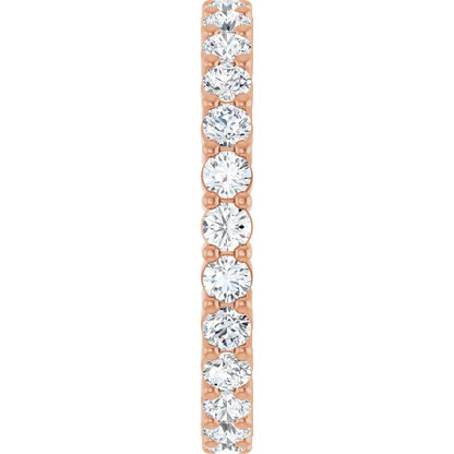1 CTW Lab-Grown Diamond Eternity Band, Shared-Prong