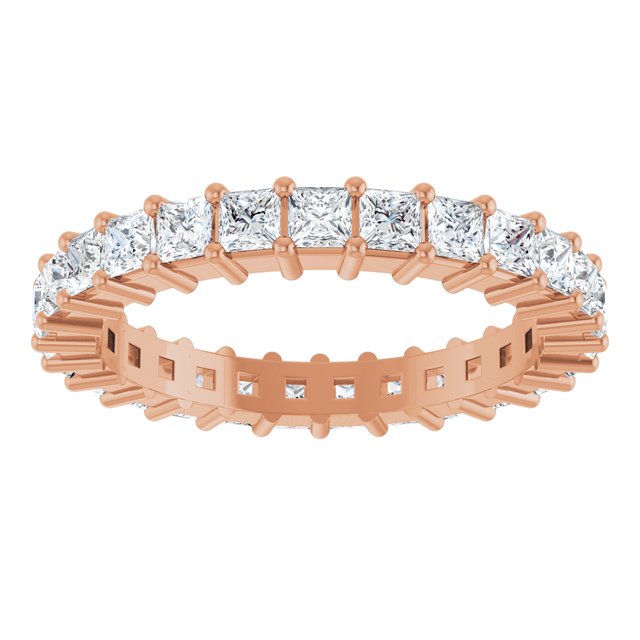 1 9/10 CTW Lab-Grown Diamond Eternity Band, Shared-Prong