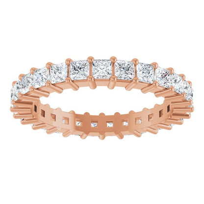 1 9/10 CTW Lab-Grown Diamond Eternity Band, Shared-Prong