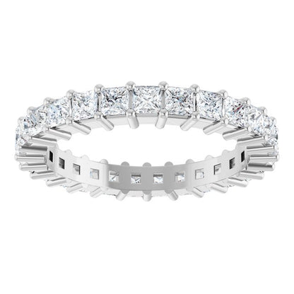 1 9/10 CTW Lab-Grown Diamond Eternity Band, Shared-Prong