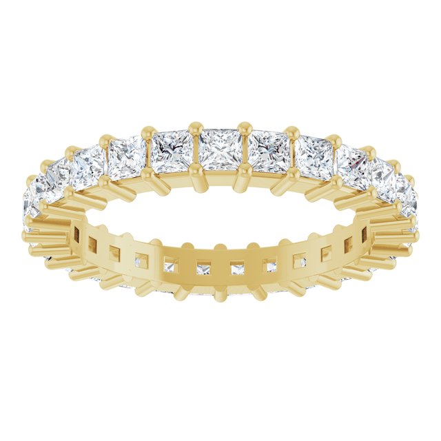 1 9/10 CTW Lab-Grown Diamond Eternity Band, Shared-Prong