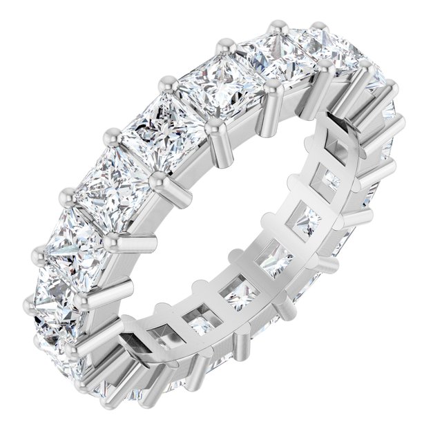 4 3/4 CTW Lab-Grown Diamond Eternity Band, Shared-Prong