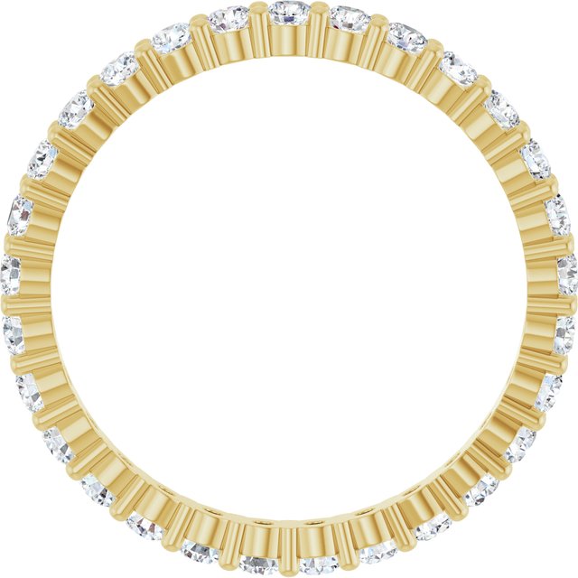 7/8 CTW Lab-Grown Diamond Eternity Band, 2.2 mm