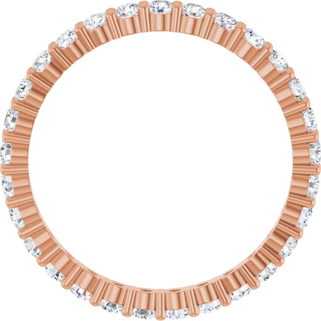 7/8 CTW Lab-Grown Diamond Eternity Band, 2.2 mm