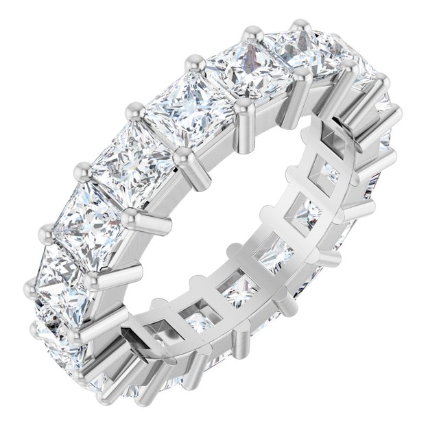5 CTW Lab-Grown Diamond Eternity Band, Shared-Prong
