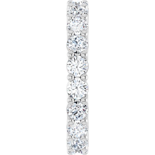 1 5/8 CTW Natural Diamond Eternity Band, 3.19 mm