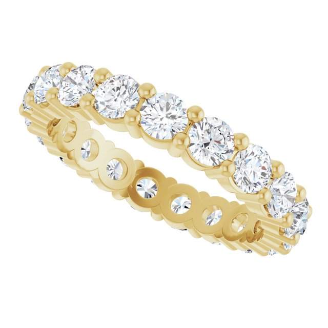 2 1/4 CTW Lab-Grown Diamond Eternity Band, Shared-Prong