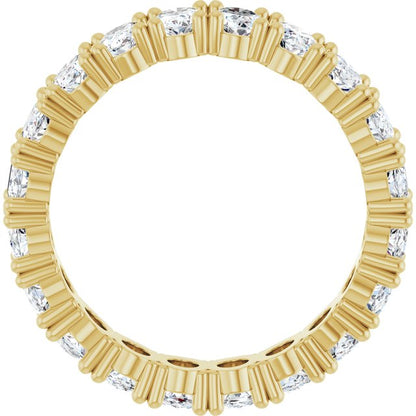 5 CTW Natural Diamond Eternity Band, 5.19 mm, Shared-Prong