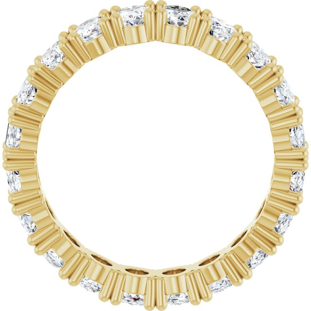 3 5/8 CTW Lab-Grown Diamond Eternity Band, 5.19 mm, Shared-Prong