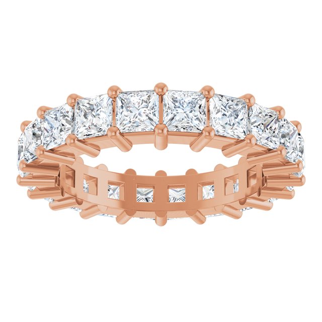 4 CTW Lab-Grown Diamond Eternity Band, Shared-Prong