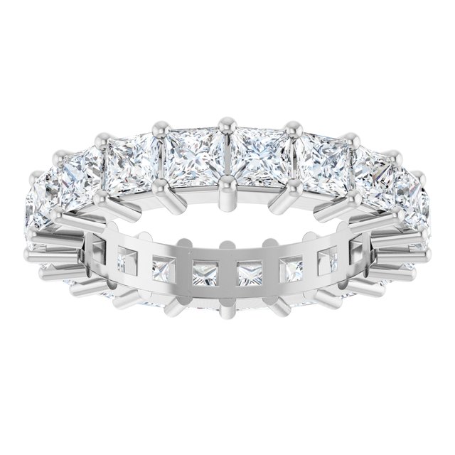 4 CTW Lab-Grown Diamond Eternity Band, Shared-Prong