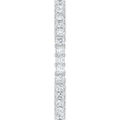 9/10 CTW Natural Diamond Eternity Band, 2.16 mm, Shared-Prong