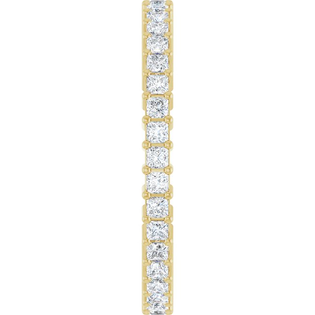 3/4 CTW Lab-Grown Diamond Eternity Band, Shared-Prong