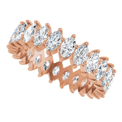 3 1/8 CTW Natural Diamond Eternity Band, 5.5 mm