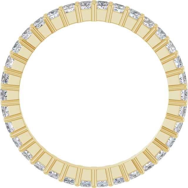 1 1/5 CTW Lab-Grown Diamond Eternity Band, Shared-Prong