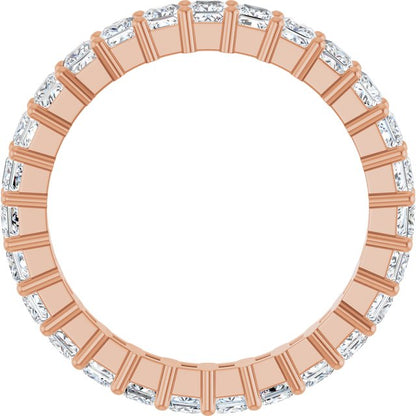 1 9/10 CTW Lab-Grown Diamond Eternity Band, Shared-Prong