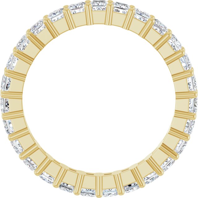 1 9/10 CTW Lab-Grown Diamond Eternity Band, Shared-Prong