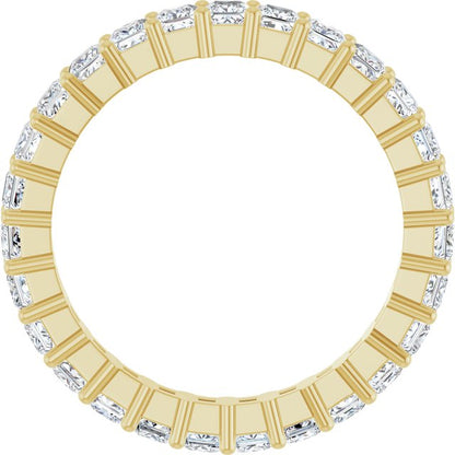 1 9/10 CTW Lab-Grown Diamond Eternity Band, Shared-Prong