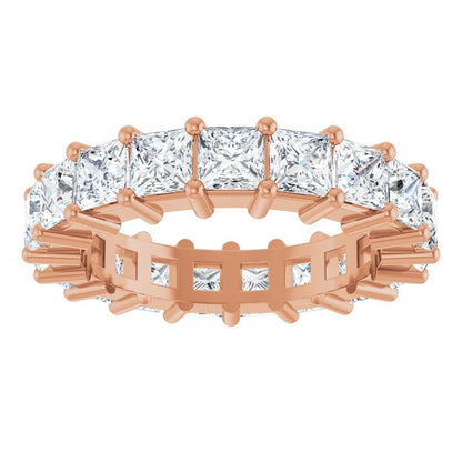 4 3/4 CTW Lab-Grown Diamond Eternity Band, Shared-Prong