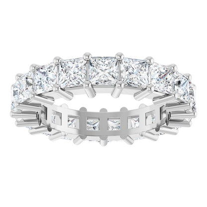 4 3/4 CTW Lab-Grown Diamond Eternity Band, Shared-Prong