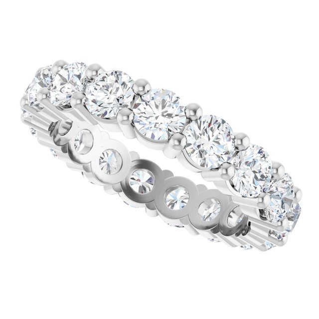 4 CTW Natural Diamond Eternity Band, Shared-Prong