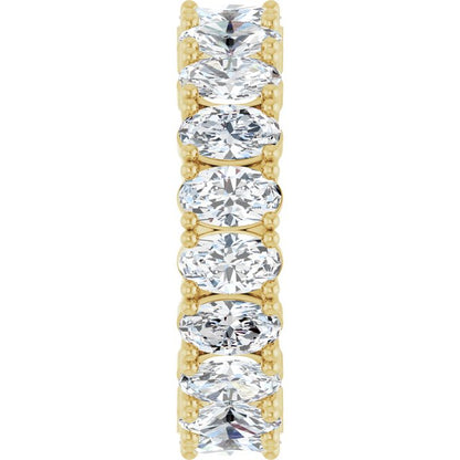 5 1/5 CTW Natural Diamond Eternity Band