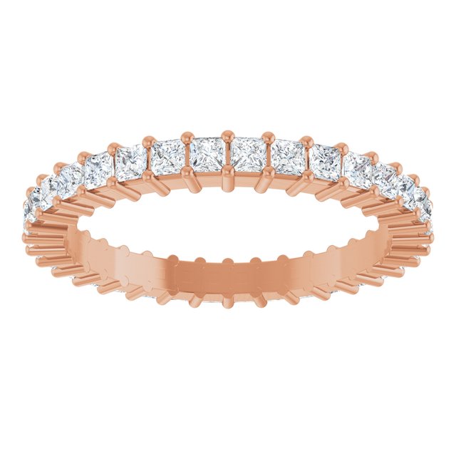 1 1/5 CTW Lab-Grown Diamond Eternity Band, Shared-Prong