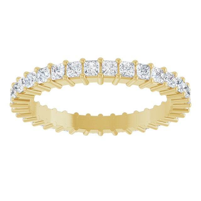 1 1/5 CTW Lab-Grown Diamond Eternity Band, Shared-Prong
