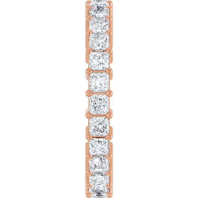 1 9/10 CTW Lab-Grown Diamond Eternity Band, Shared-Prong