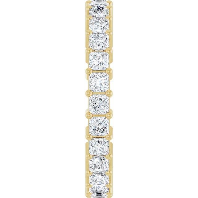 1 9/10 CTW Lab-Grown Diamond Eternity Band, Shared-Prong