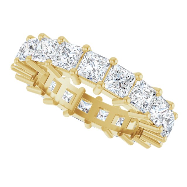 4 3/4 CTW Lab-Grown Diamond Eternity Band, Shared-Prong