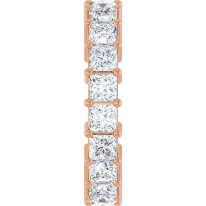 4 CTW Lab-Grown Diamond Eternity Band, Shared-Prong