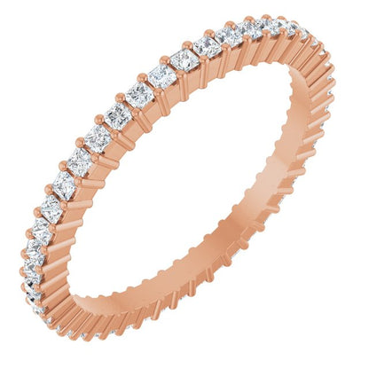 1/2 CTW Lab-Grown Diamond Eternity Band, Style 2