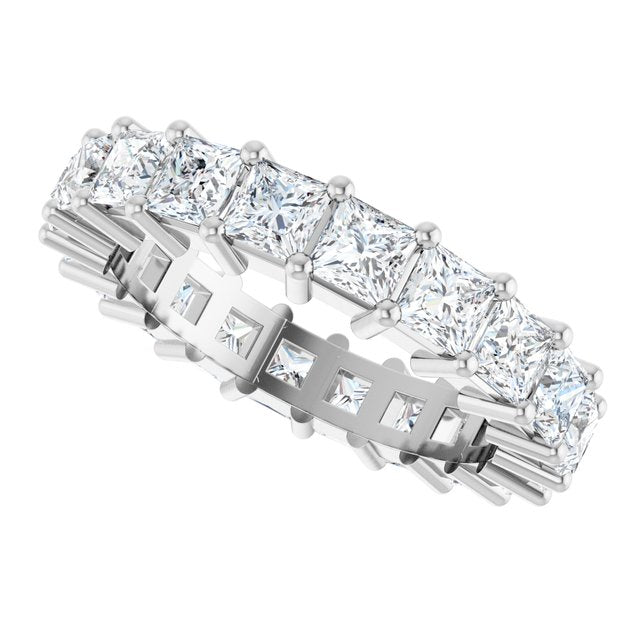 4 CTW Lab-Grown Diamond Eternity Band, Shared-Prong