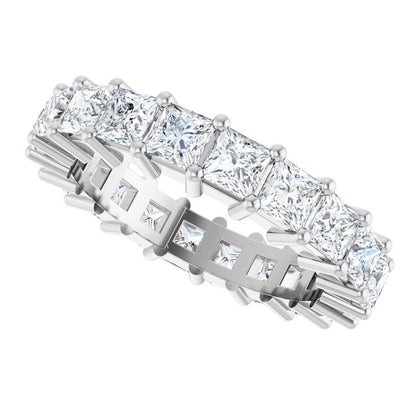 4 CTW Lab-Grown Diamond Eternity Band, Shared-Prong