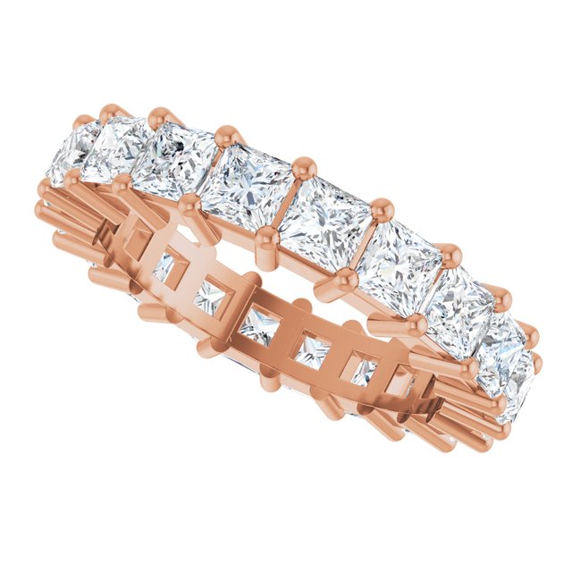 4 CTW Lab-Grown Diamond Eternity Band, Shared-Prong