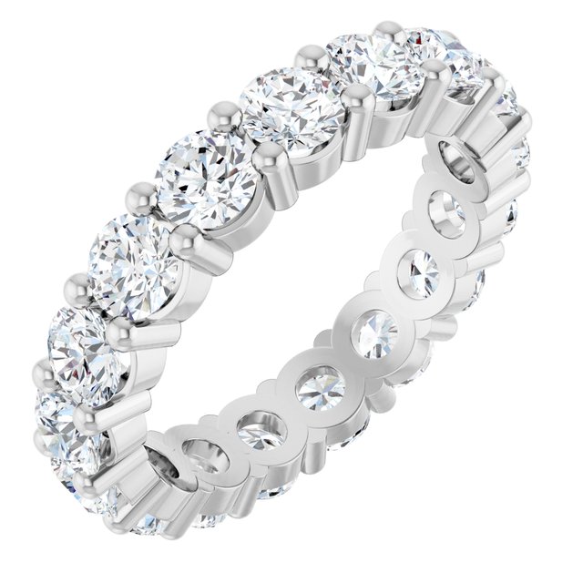 4 CTW Natural Diamond Eternity Band, Shared-Prong