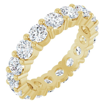 4 CTW Natural Diamond Eternity Band, Shared-Prong