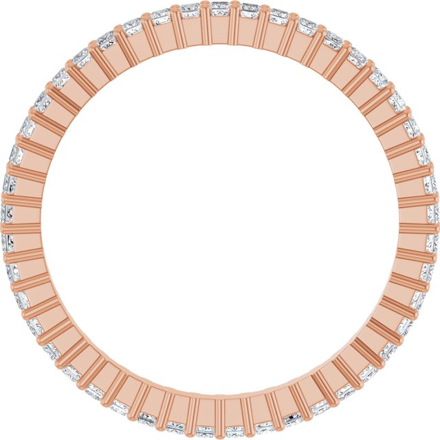 1/2 CTW Lab-Grown Diamond Eternity Band, Style 2