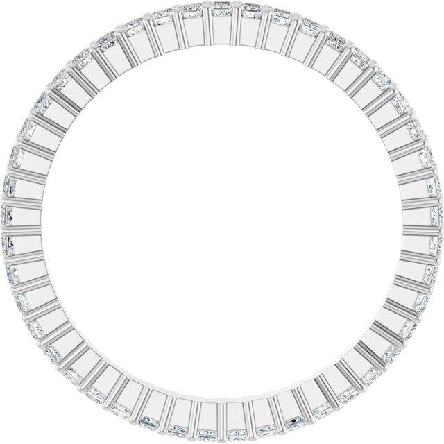 1/2 CTW Lab-Grown Diamond Eternity Band, Style 2
