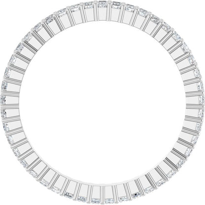 1/2 CTW Lab-Grown Diamond Eternity Band, Style 2