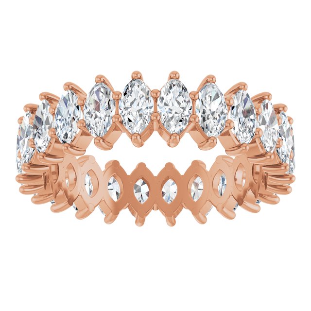 3 1/8 CTW Natural Diamond Eternity Band, 5.5 mm