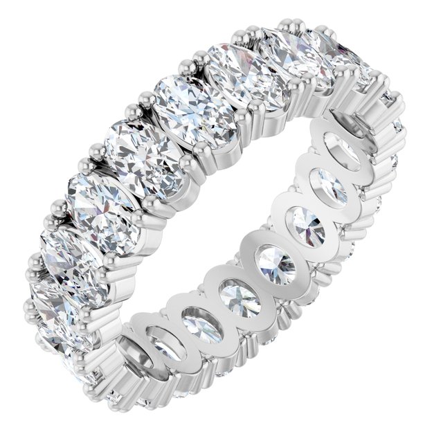 5 1/5 CTW Natural Diamond Eternity Band