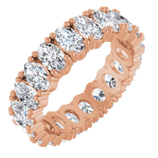 5 1/5 CTW Natural Diamond Eternity Band