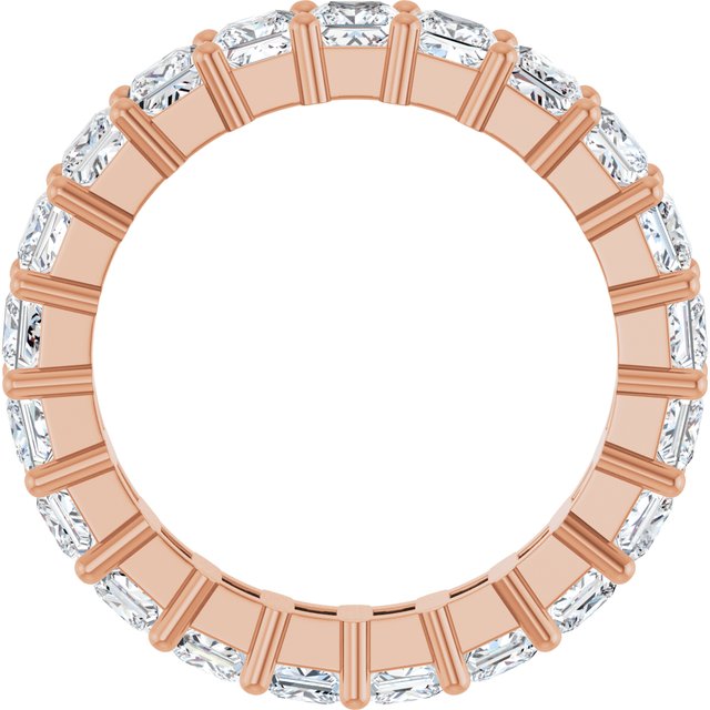 3 3/8 CTW Natural Diamond Eternity Band, Shared-Prong
