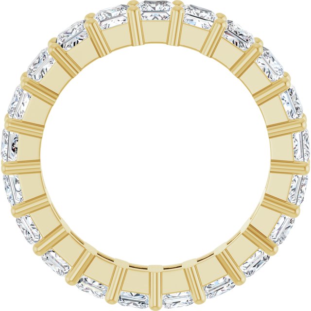 3 3/8 CTW Natural Diamond Eternity Band, Shared-Prong